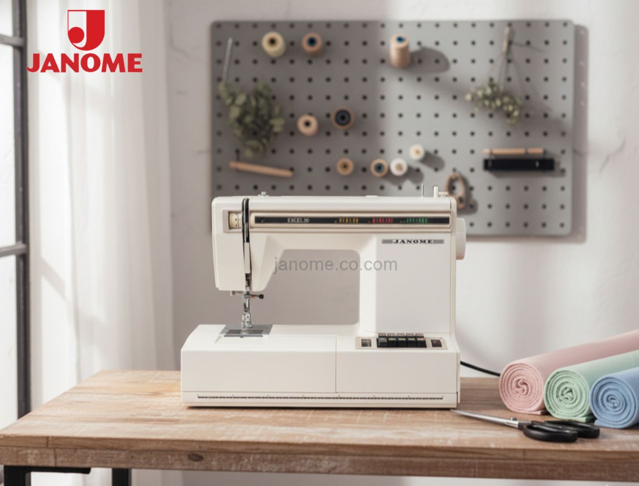 چرخ خیاطی و گلدوزی ژانومه استوک ژاپن مدل 627